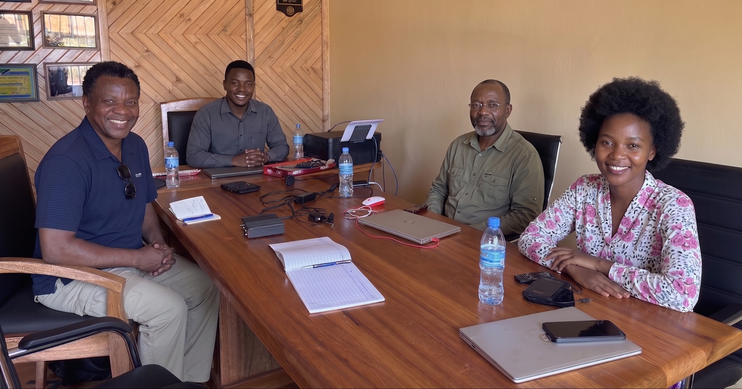 Étudiants camerounais dans un environnement universitaire à Yaoundé